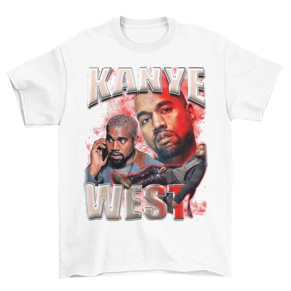 Kanye West Graphic Tee - Etsy