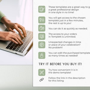 Greenery Wedding Digital Invitation Template | Eucalyptus Wedding Text Sms Invite | Editable Wedding Electronic Invitation | GRACE