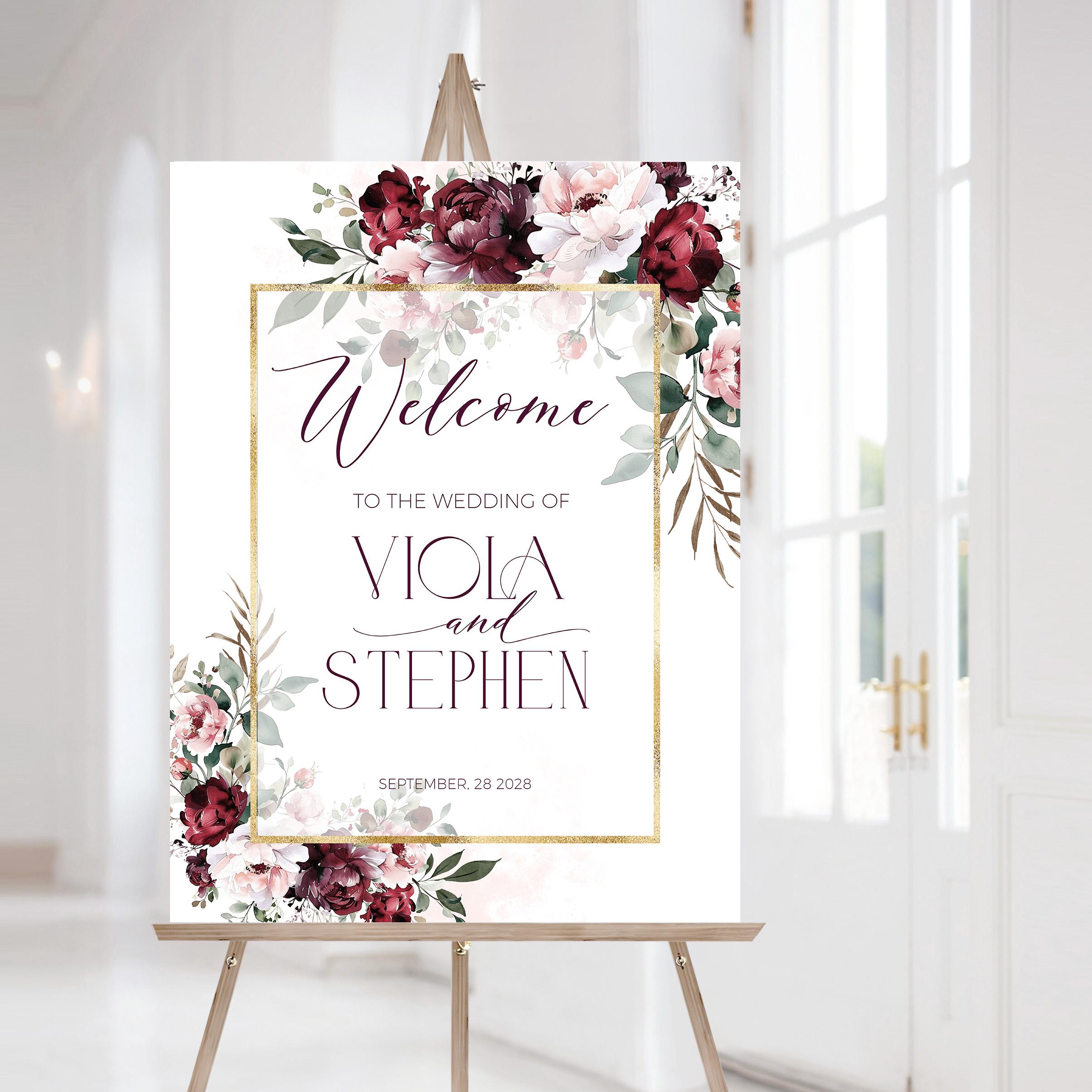 Wedding Welcome and Timeline Sign - Etsy, image size:2409x2408