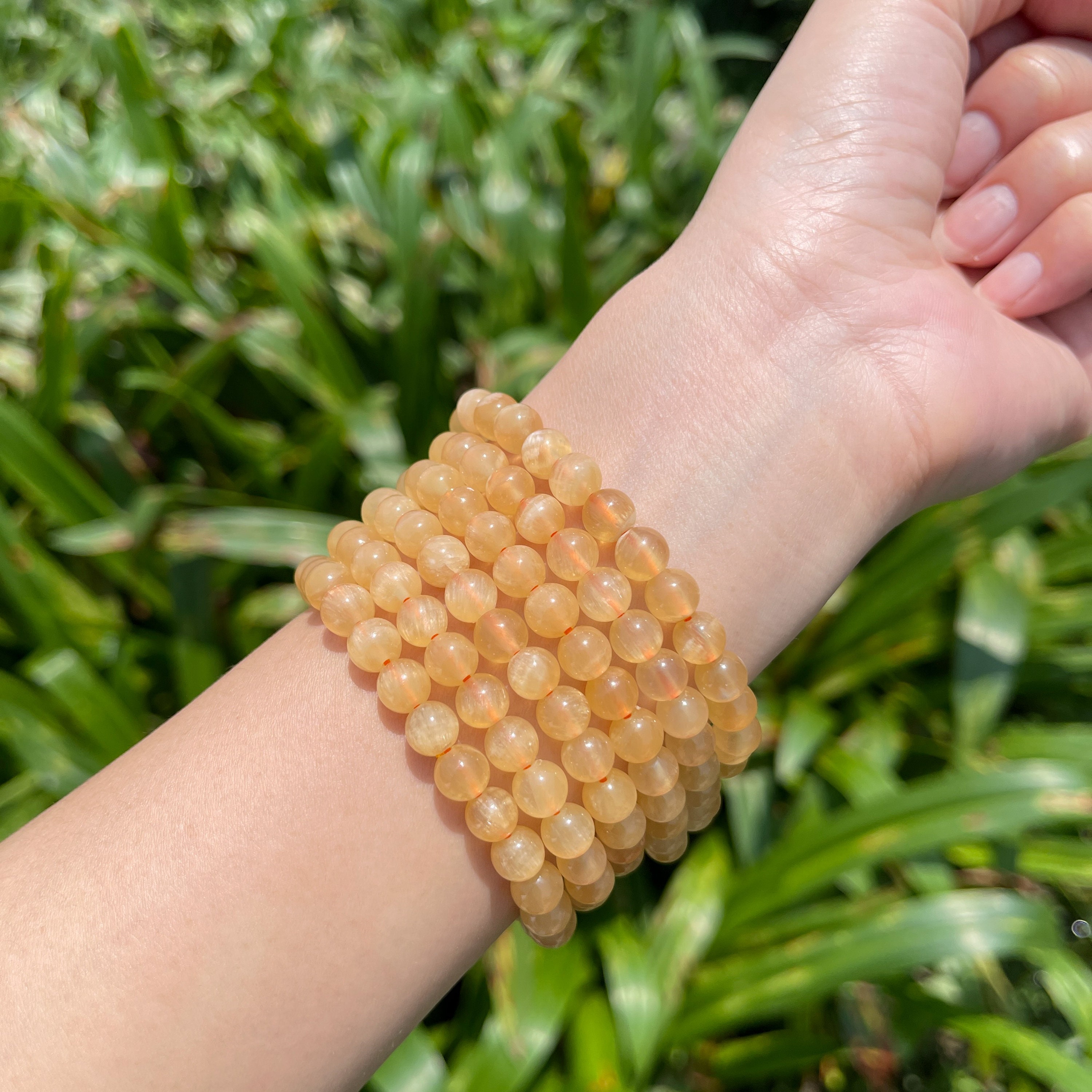 Honey 2024 calcite necklace