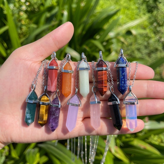 Crystal Pendant Necklace Crystal Pendant Necklace