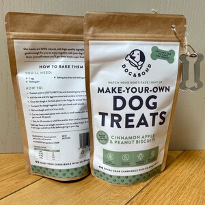 Make-your-own Dog Treats: Cinnamon Apple Peanut Flavour With