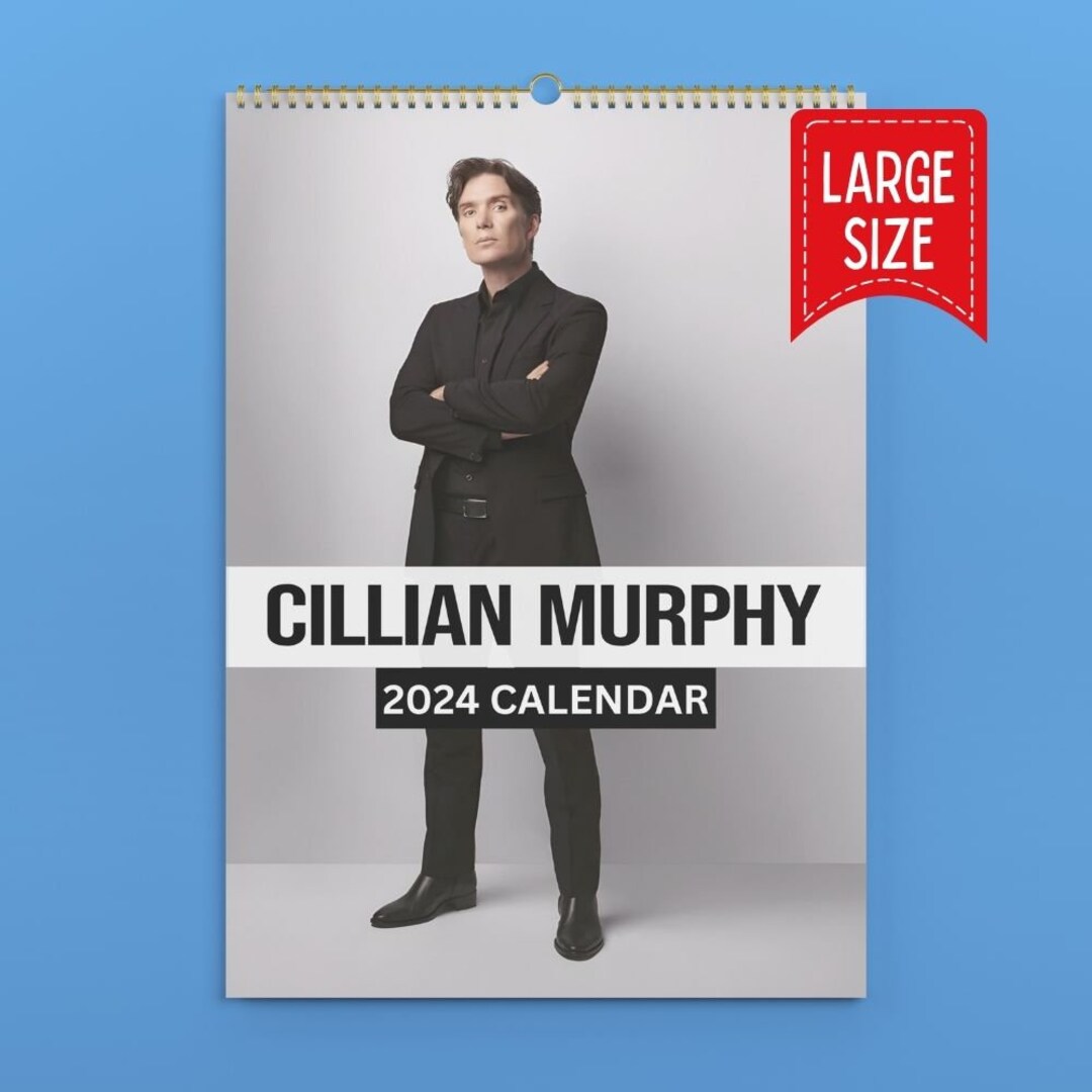 Cillian Murphy Calendar 2024 VOL 2 Etsy