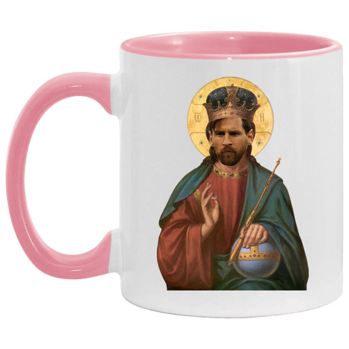 Lionel Messi Cup Lionel Messi Tea Mug 11oz & 15oz Coffee Mug Saint