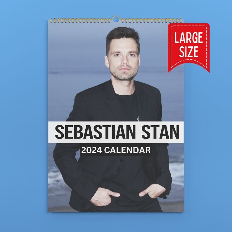 Sebastian Stan Calendar 2024 VOL 2 Etsy Australia