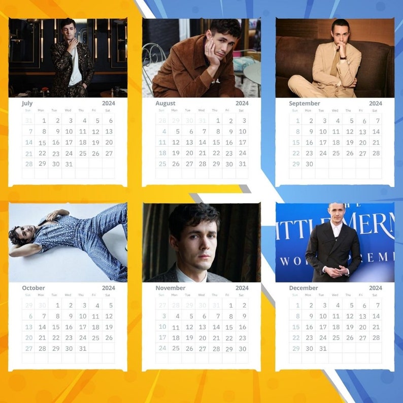 Jonah Hauerking Calendar 2024 VOL 1 Etsy