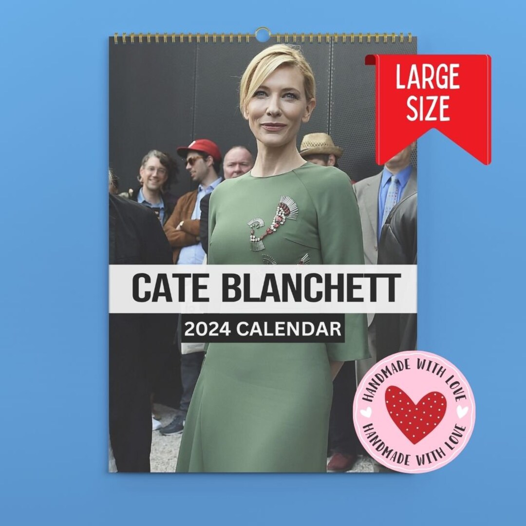 Cate Blanchett Calendar 2024 VOL 2 Etsy