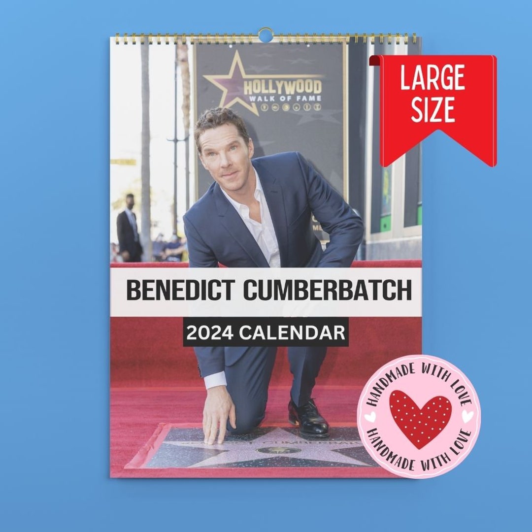 Benedict Cumberbatch Calendar 2024 VOL 1 Etsy