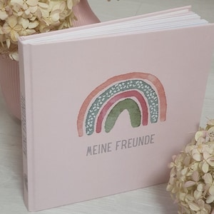 The friends book with extra space for preschool and primary school - for school enrollment 21 x 21 cm