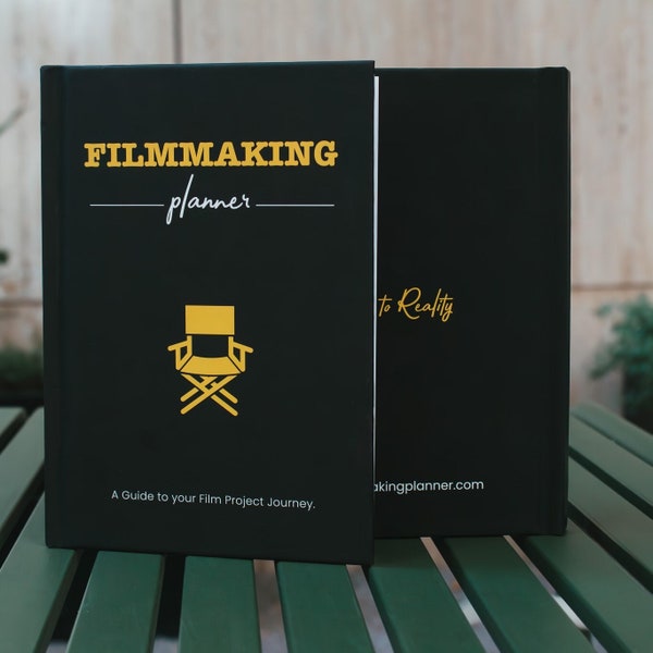 Customised Film Production Planner | Filmmaking Journal and Organiser for Directors & Producers | Perfect Filmmaker Gift