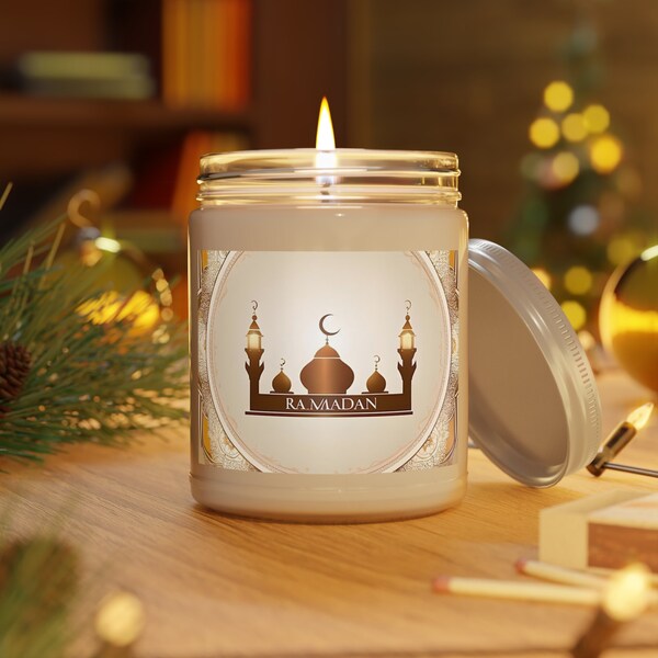 Rmadan Candle, Islamic Decor, Ramadan Gift, Ramadan Decor, Ramadan Lantern, Religious Candle