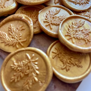 Wax Seal Set, Self adhesive, set of 10