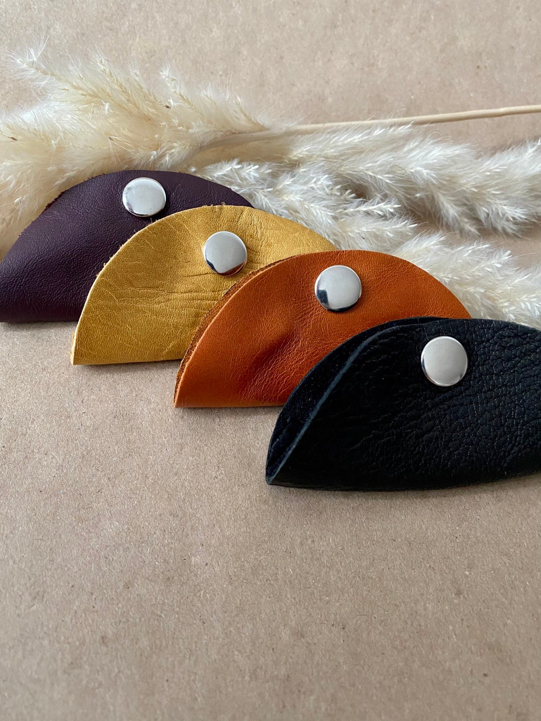 Leather Cord Holder, Cord Taco, Genuine Leather Cord Organizer Etsy