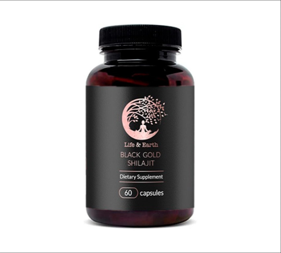 Black Gold Shilajit Pure Resin 60 Capsules Natural Organic - Etsy