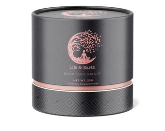 Resina pura de Shilajit Black Gold, calidad prémium de Altai, ácido fúlvico orgánico