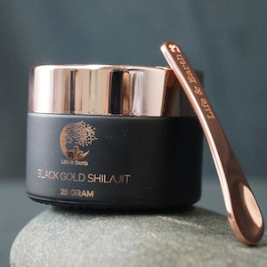 Black Gold Shilajit - Pure Mumijo - 25 gram - Mumio - Salajjet - Authentic Altai Shilajit - Premium Resin - Pure Mumjo