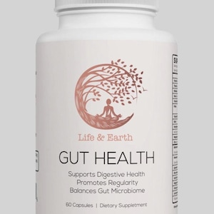 Gut Health Gut Cleanse & Restore Digestion – 60 Capsules | Natural Digestive Support Supplement