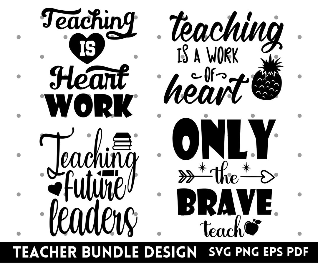 Teacher SVG Bundle, Teacher Svg, School Svg, Teacher Life Svg, Teacher