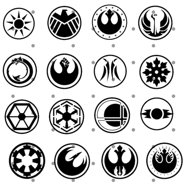 Star Wars SVG Star Wars Logo SVG Star Wars Clipart Star Wars Silhouette Svg Star Wars Logo Bundle Svg Instant Download