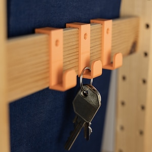 Hooks 3 pieces side part suitable for Ikea Ivar shelf system