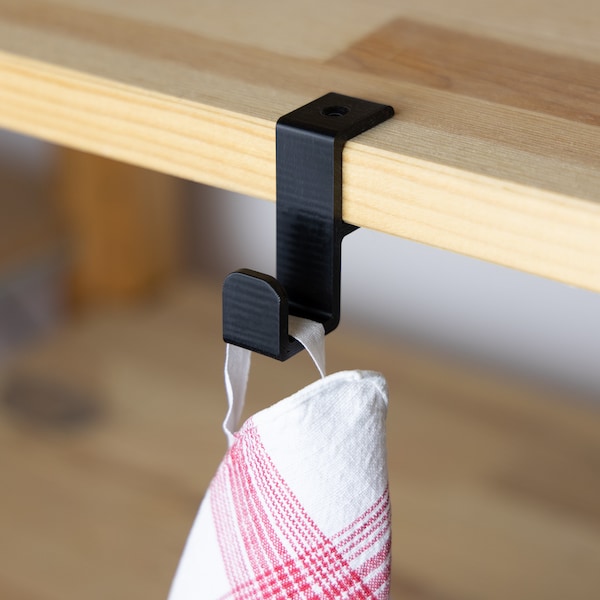 Front hooks 2 pieces suspension suitable for Ikea-Ivar shelves shelves