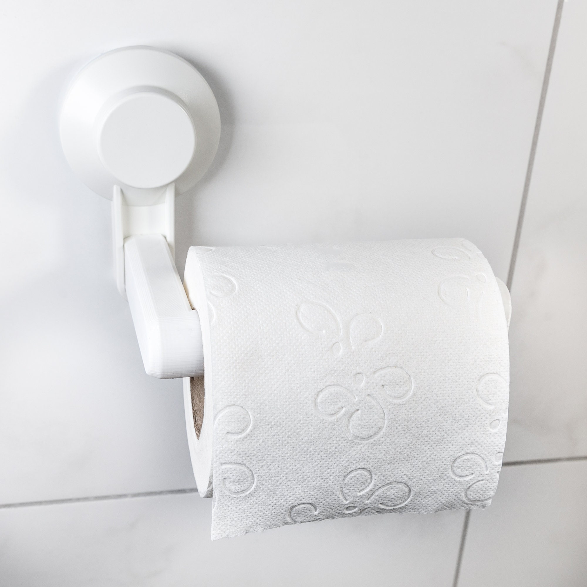 Toilet paper holder for Ikea Tisken suction cup hook