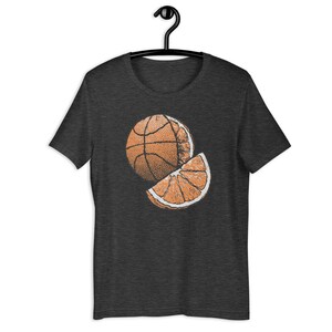 Orange Sliced Basketball