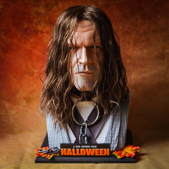 ロブ・ゾンビ ハロウィン 2007 マイケル・マイヤーズ 等身大 マスク 062166_2c42f93668194bc089fa230