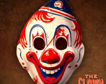 The 'clown' Mikey Adult Clown Mask 'bloody' - Etsy