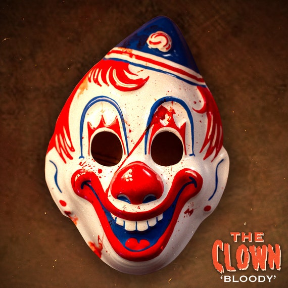 Blood Smile Mask Adult White Red Blood Smile Mask Adult White Red