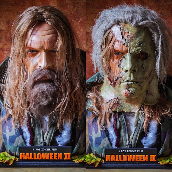 映画 ロブ・ゾンビ ハロウィン マイケルマイヤーズ 等身大 マスク