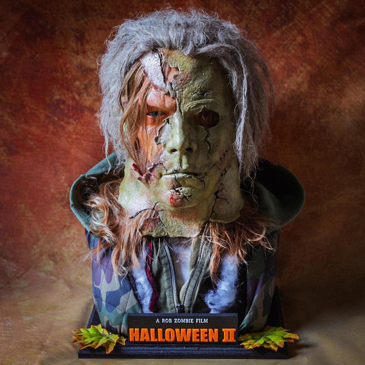 映画　ロブ・ゾンビ ハロウィン マイケルマイヤーズ 等身大 マスク リホール Amazon.co.jp: Trick Or Treat Studios ハロウィン 2007