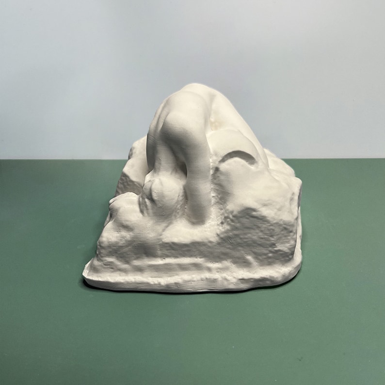 Danaid Sculpture by Auguste Rodin Plaster Sculpture, Plaster Sculpture Decor, Impressionism Craft Art Home Decoration, Minimalist Home Decor
