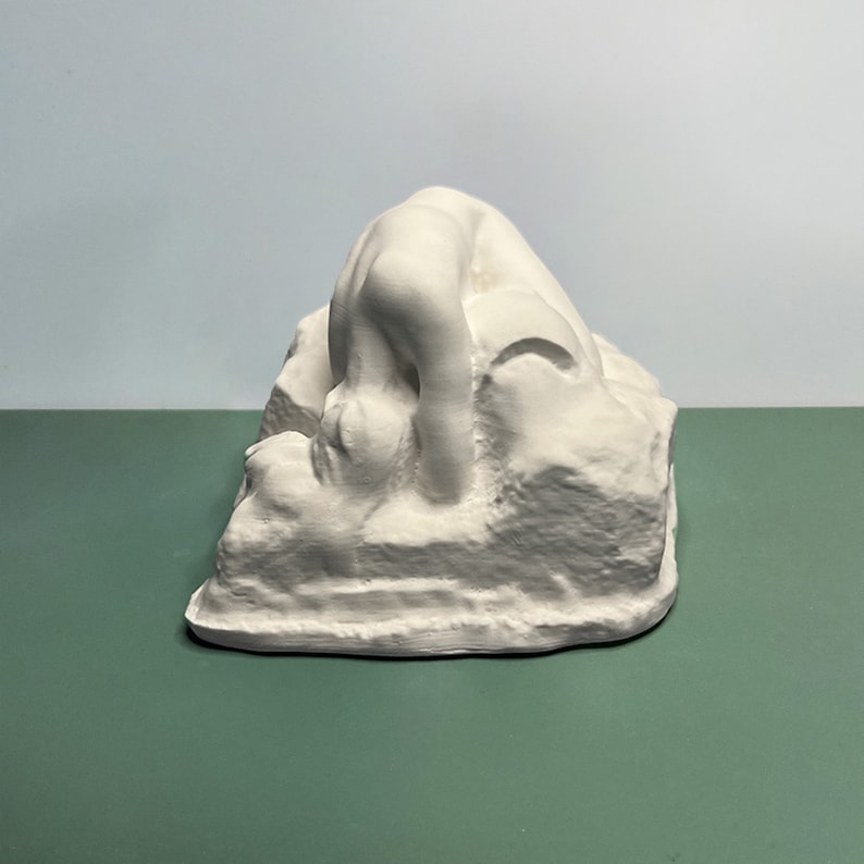 Danaid Sculpture by Auguste Rodin Plaster Sculpture, Plaster Sculpture Decor, Impressionism Craft Art Home Decoration, Minimalist Home Decor