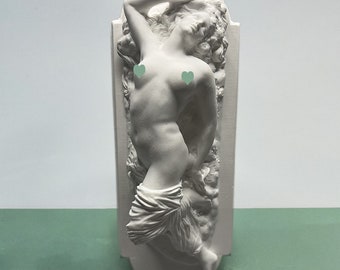 Female Form Plaster Sculpture: Gypsum Ornament Arts