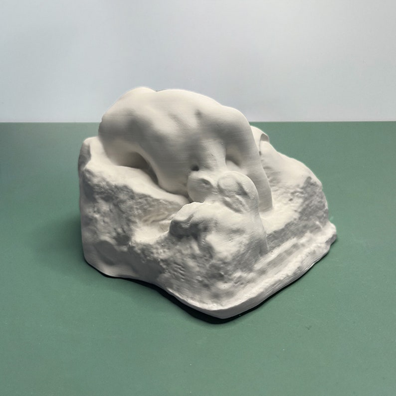 Danaid Sculpture by Auguste Rodin Plaster Sculpture, Plaster Sculpture Decor, Impressionism Craft Art Home Decoration, Minimalist Home Decor