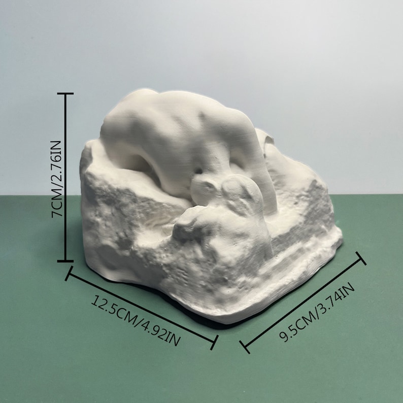 Danaid Sculpture by Auguste Rodin Plaster Sculpture, Plaster Sculpture Decor, Impressionism Craft Art Home Decoration, Minimalist Home Decor