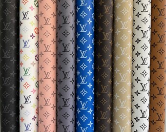 Louis Vuitton Leather Fabric - Etsy