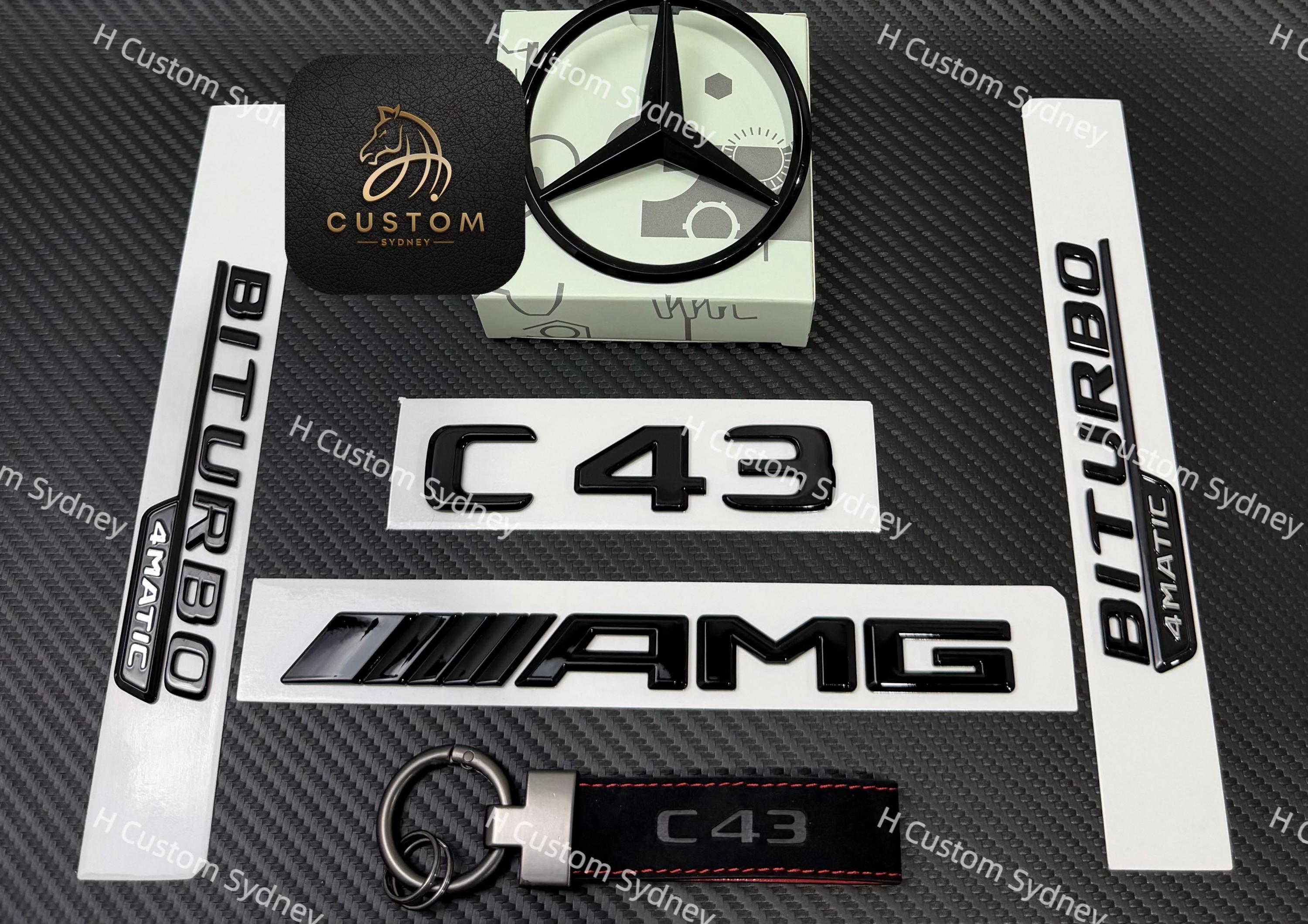メルセデス C43 W205 C205 S205 A205 ナイトエディションパック用 