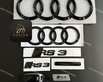 thumbnail image 2 of Division Automotive Gloss Black Wing Mirror Caps For Audi A3 S3 RS3 8V (2013+) - Clip-On Covers With Hardware 2 of 5