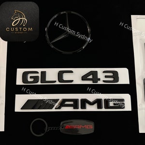 メルセデス GLC43 X253 SUV C253 クーペ用 GLC43 グロス ブラック バッジ パッケージ