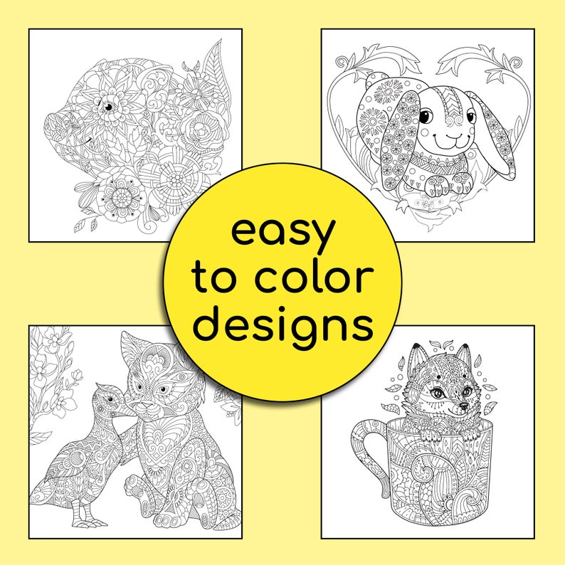 10 Intricate Animal Coloring Pages for Artistic Explorers