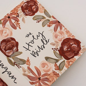 Custom Hand Painted ESV Journaling Bible