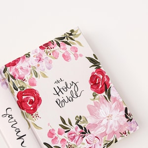 Custom Hand Painted ESV Journaling Bible
