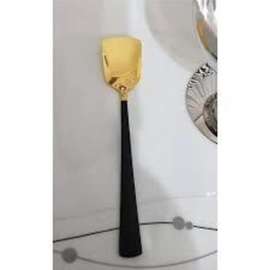 6 Pieces Gold Ice Cream Spoon with Name engraved gift - Customized spoon for Ice Cream Lover - Gift for Friend - Ice Cream Spoon for Mom