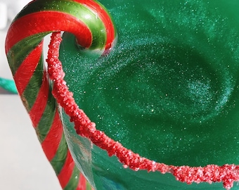 Green Edible Drink Glitter: Shimmer Powder, 30+ Servings