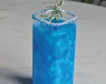 Baby Blue Drink Glitter: Edible Cocktail Shimmer (30+ Servings)