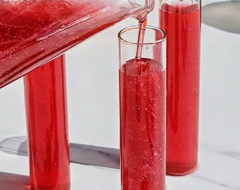 Red Edible Glitter for Drinks, Shimmer Powder (30+ Servings)