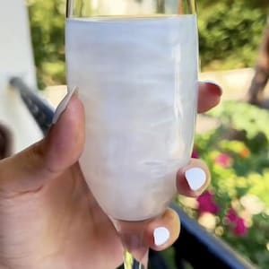Edible Glitter for Drinks | 25 Servings Per Pack | Unique Cocktail Decorations for Party! Pearl White