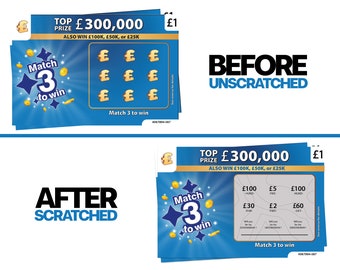 Groomsman Proposal Scratch Card: Lottery Ticket Replica